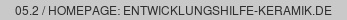05.2 / HOMEPAGE: ENTWICKLUNGSHILFE-KERAMIK.DE